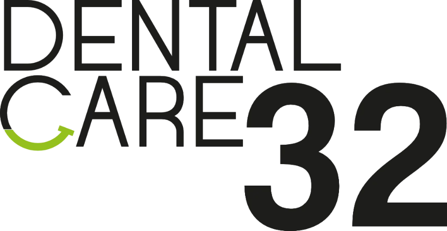 Logo Dental Care 32 – klient z branży stomatologicznej