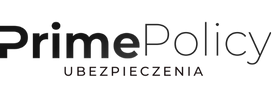 Logotyp firmy ubezpieczeniowej Prime Policy współpracującej z agencją